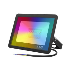 Tuya Smart WiFi Led Flood Lights Outdoor 30W RGBCW Color Changing Stage Light App Control IP66 Waterproof Works with Alexa Google Home for Gardan Landscape Multicolor Light